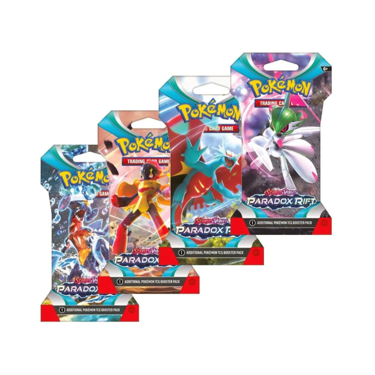 Pokémon TCG - Paradox Rift - Sleeved Booster Pack (Random Artwork)