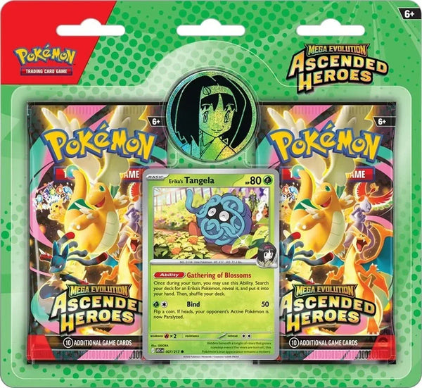 Ascended Heroes 2-Pack Blister (Rip and Ship Only)