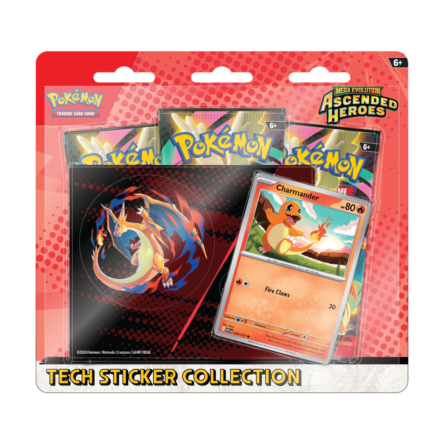 Ascended Heroes 3-Pack Tech Sticker (Rip and Ship Only)