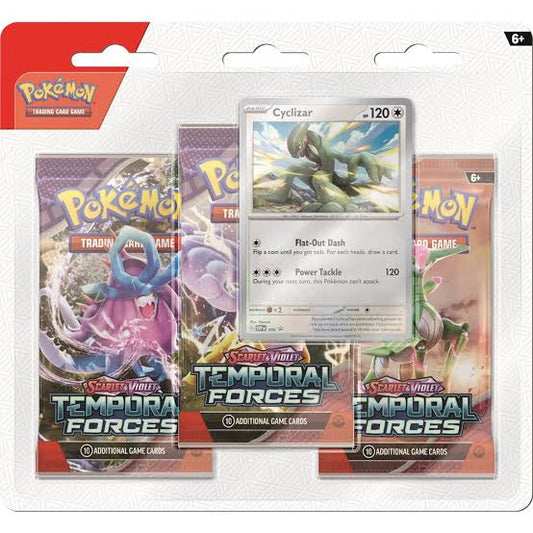 Pokémon TCG - Temporal Forces - 3 Pack Blister (Random Promo)