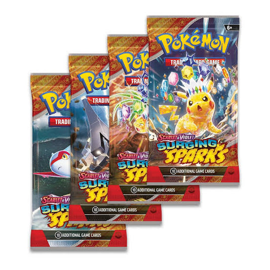 Pokémon TCG - Surging Sparks - Booster Pack (Random Artwork)